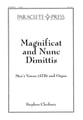 Magnificat and Nunc Dimittis ATB choral sheet music cover